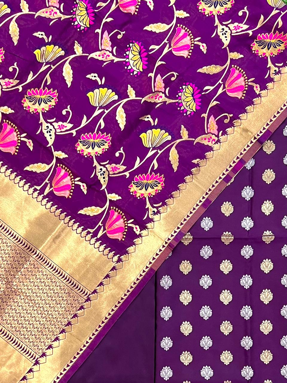 Banarasi Unstitched Suits